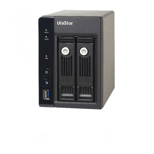 Cloud Monitor QNAP VS-2212-PRO+-US Intel Quad-Core 2.0GHz 2-Bay Tower NVR 12 Cameras for SMB